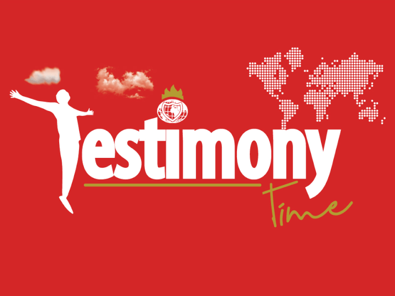 Testimony Time art david oyedepo design downsign illustration living faith church design motion graphics red sam omo testimonial testimony time design winners chapel