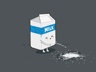 Milky Way art funny illustration milk milky way pee space vector