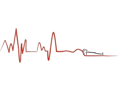 Life Line art downsign hospital illustration life line medical pulse sam omo