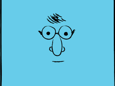 Runny Nose animation downsign face gif glasses hair nose runny nose sam omo sunday