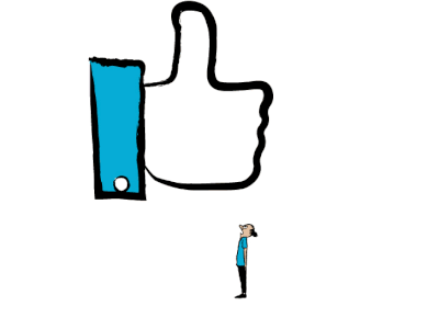 Thumb UP blood dislike downsign facebook gif hand like thumb up