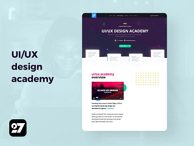 UI/UX Design Academy UI