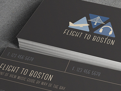 flight to boston art direction branding creative direction identity visual design