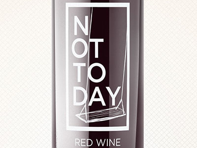 Not Today Wine Co. branding creative direction identity illustration typography visual design