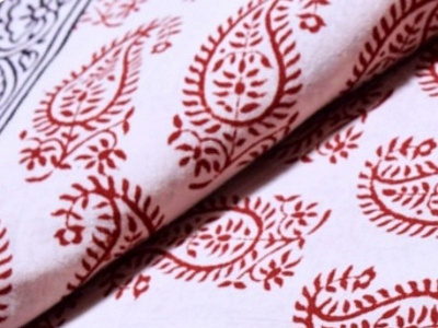 Handblock Pirnt Dress Material Online SSEthnics ajrakh fabric handblock print dress material handmade cloth kalamkari