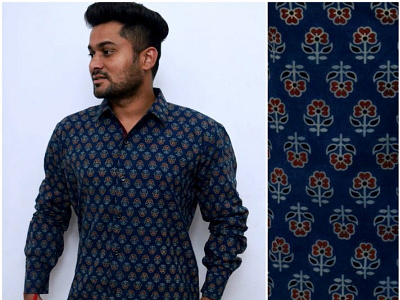 Block Print Shirts - Sangisathi block print shirts kurta traditional clothes