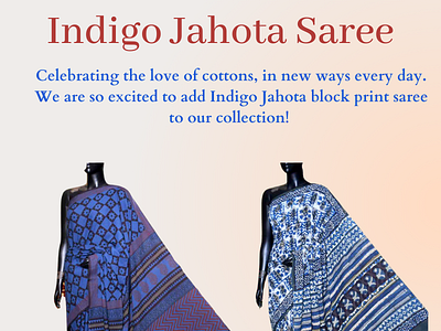 Indigo Jahota Saree Online - SSethnics