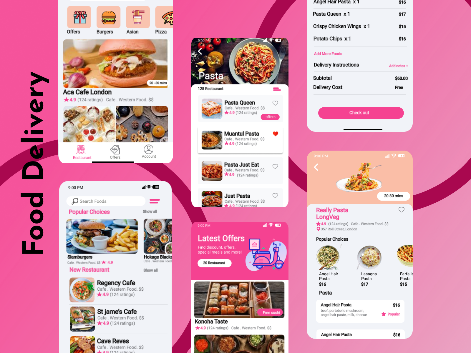 Food Delivery Apps by tiyas aria on Dribbble