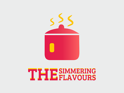 The Simmering Flavours - Logo Design logo design graphicdesign