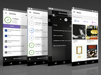 Mobile Music Library android bittorrent media mobile music utorrent video