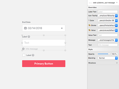 Gotta Get Those Forms Right design kit lib overrides patterns sketch system ui web