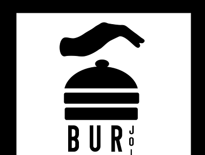 Burger Joint logo design branding burger burger logo creativity design flat graphic design illustration logo minimal photoshop vector
