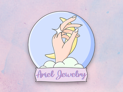 Ariel Jewelry logo design