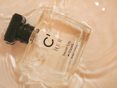 Colin's perfume product photography