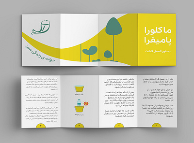 Instructions book design branding colors creativity design flat graphic design graphicdesign guide illustration illustrator instructions logo minimal photoshop plant vector