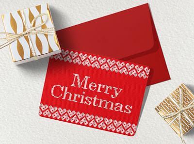 Christmas cards Printable Design with Merry Christmas sign christmas christmas card knit knitting merry christmas