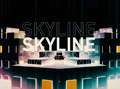 SKYLINE Motion Graphics Animation motiondesign motiondesigner motiongrpahics