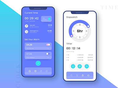 `on time`|| CLOCK APP