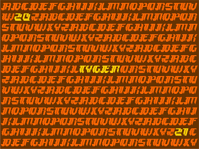 Tyger Pattern 80s background design blackletter bold bold font design font font design font family futuristic glyphs gothic letter lettering letterpress pattern specimen tiger typeface vintage