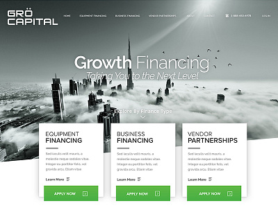 Lending Company Landing Page