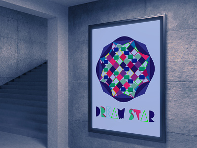 Dream Star' 3d branding design dr graphic graphic design illustration illustrator logo ui vector