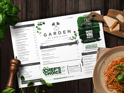 The Garden of Good and Evil Branding