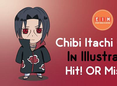 Chibi Itachi Uchiha In Illustrator!.. Hit! OR Miss!...? chibi itachi uchiha timelapse chibi itachi uchiha timelapse how to make chibi itachi uchiha how to make chibi itachi uchiha illustration itachi uchiha in illustrator itachi uchiha in illustrator vector