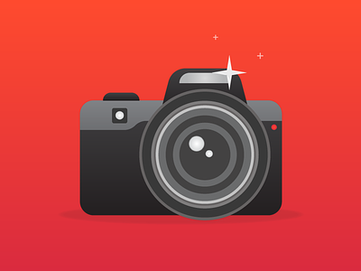 Camera camera design flash illustration photograph picture snapshot vector