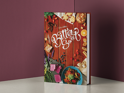 Bitter sweet Recipe Notebook calligraphy design food illustration notebook notes typography