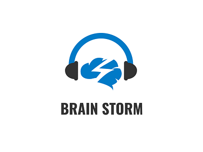 Brain Storm Logo Concept