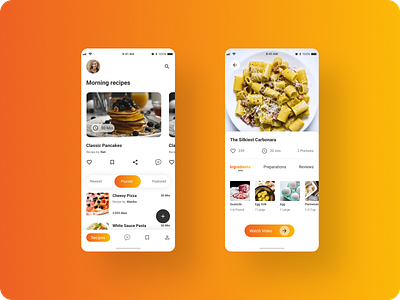 Recipe App Concept