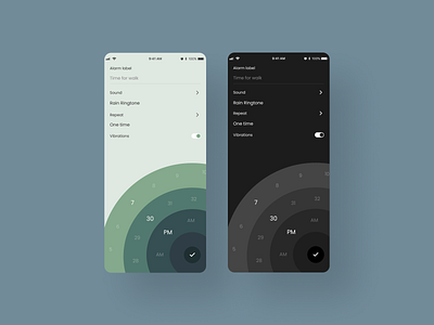 Alarm App Concept