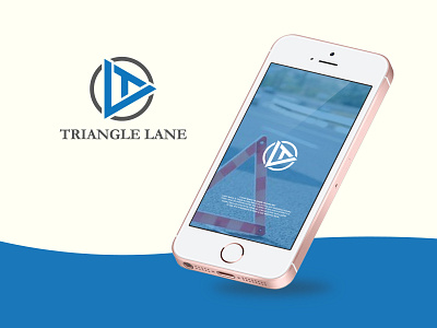 Triangle Lane Letter Logo
