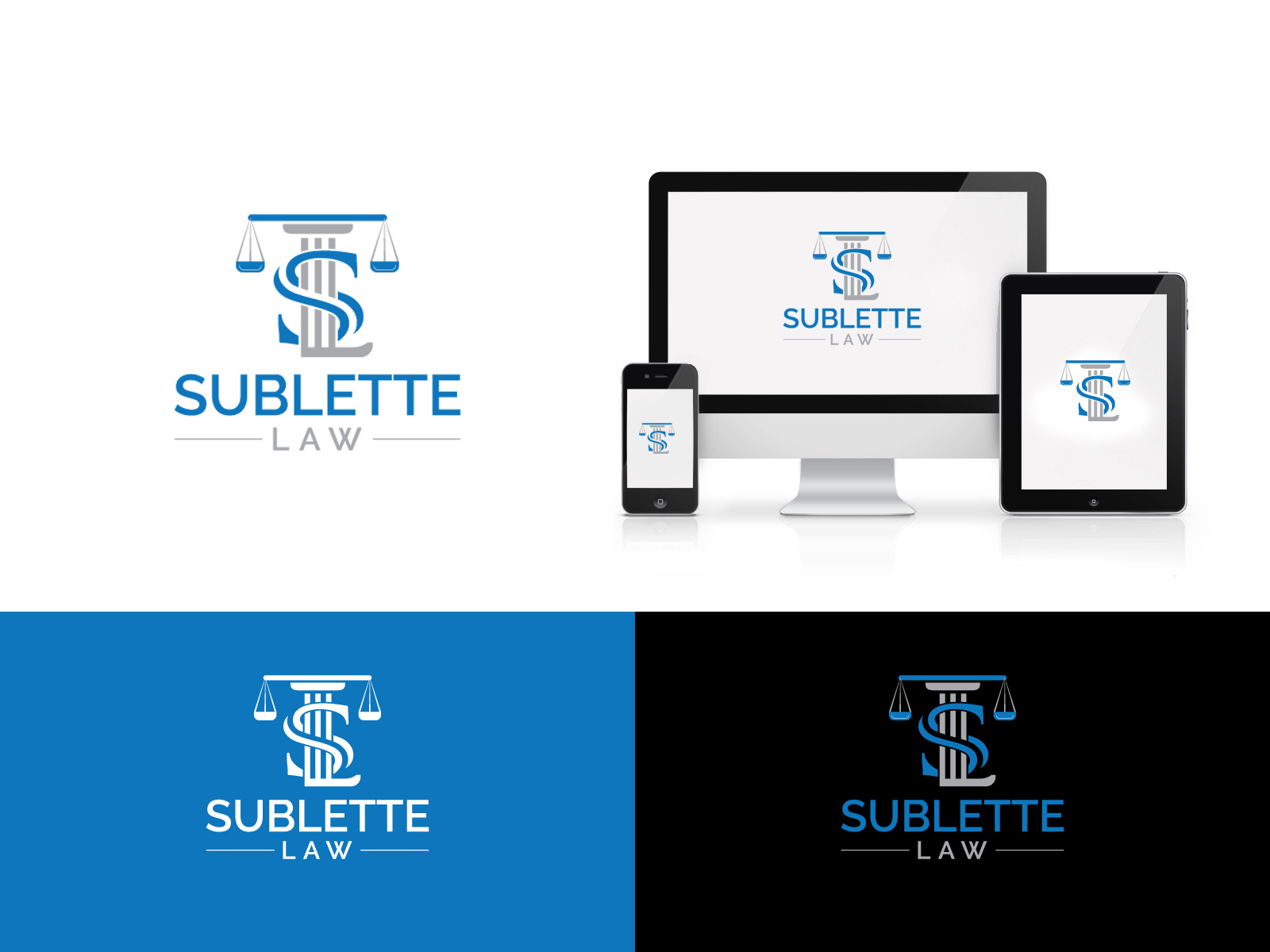 Sublette Law Logo by Shahin Hossen on Dribbble