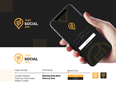That Social App Logo Branding app logo branding icon lettermark logo logo and branding logo design minimal sketch social app logo software technology typography vector wordmark