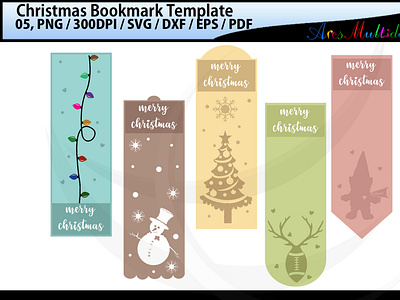 Christmas bookmark1