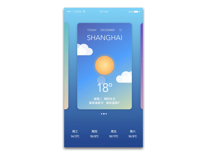 weather app