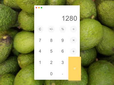 Day 004 - Calculator - Daily UI