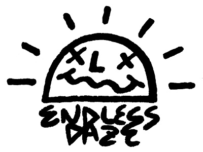 Endless Daze design illustration logo