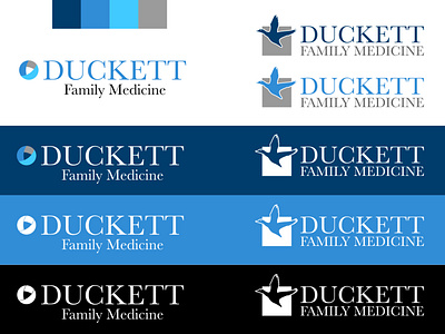 Duckett Family Medicine Logo Concepts