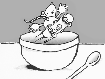 Inktober 2020 ”Rodent” illustration inktober2020 rodent