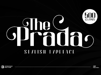 The Prada – Modern Stylish Sans Serif Font branding design font graphic design handriwting font illustration logo typography ui ux vector