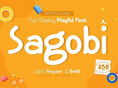 Sagobi - Fun Display Playful Font