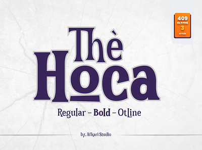 The Hoca – Display Serif Font elegant