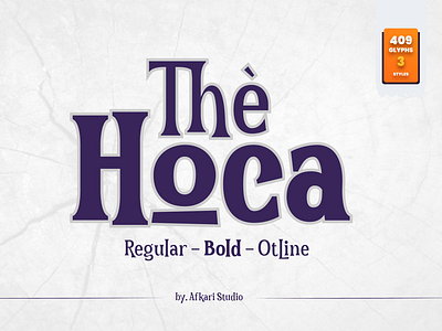 The Hoca – Display Serif Font