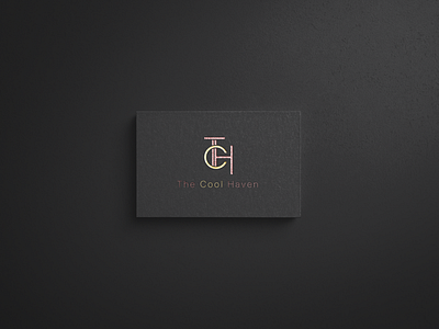 TCH Logo branding design elegant logo psd template typography vector