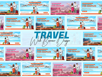 Travel Web Banner Design
