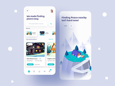 Search & Book Resorts Mobile Ui app booking app booking ui kit clean figma find place free mobile ui kit house indian app designer indian design studio indianpix minimal mobile rent apartment sanket sanket pal search mobile app search ui simple top indian design agency