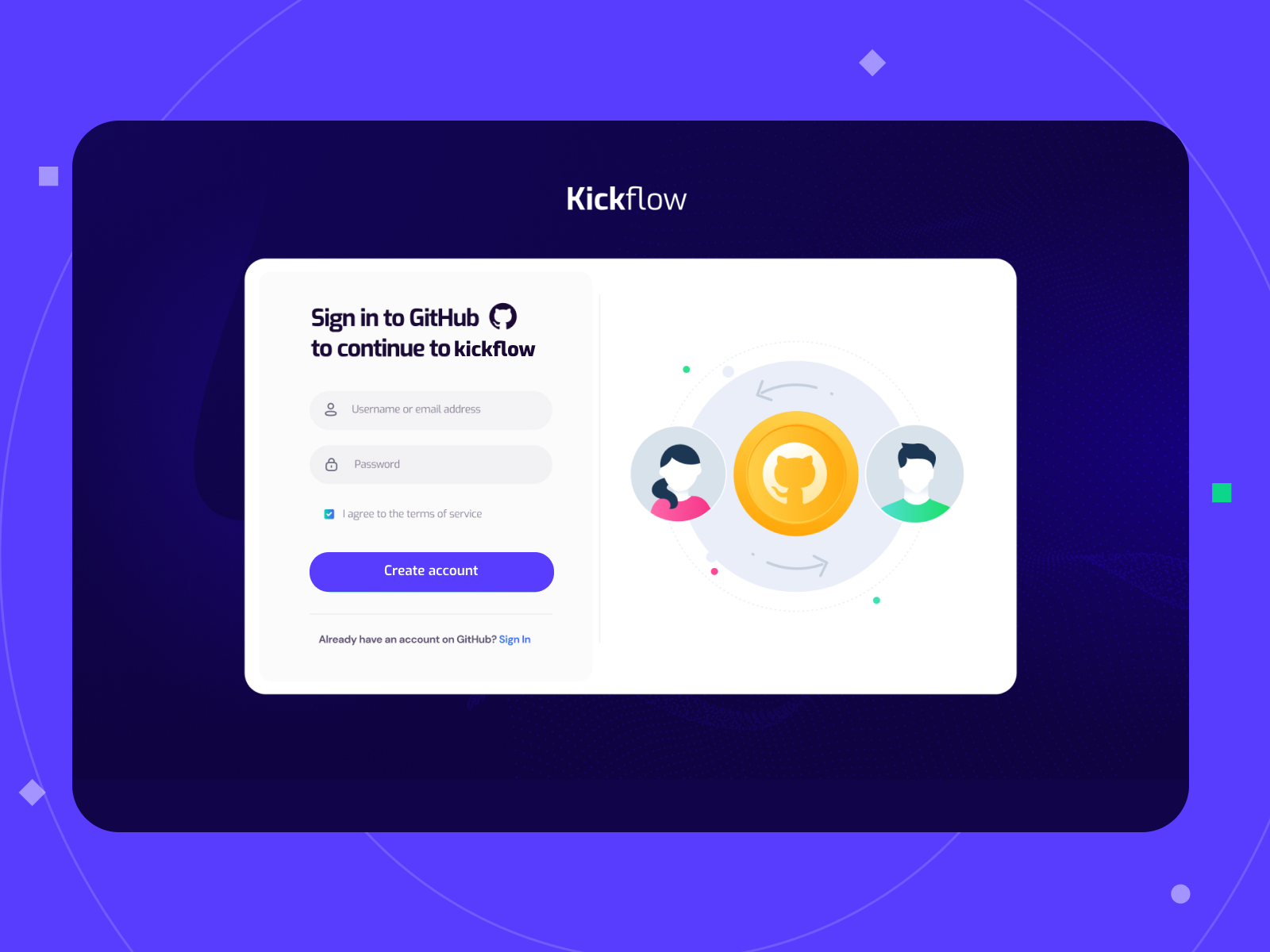 github-login-ui-by-sanket-pal-for-indianpix-on-dribbble