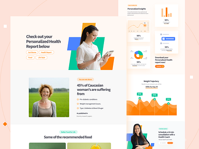 Health Landing page
